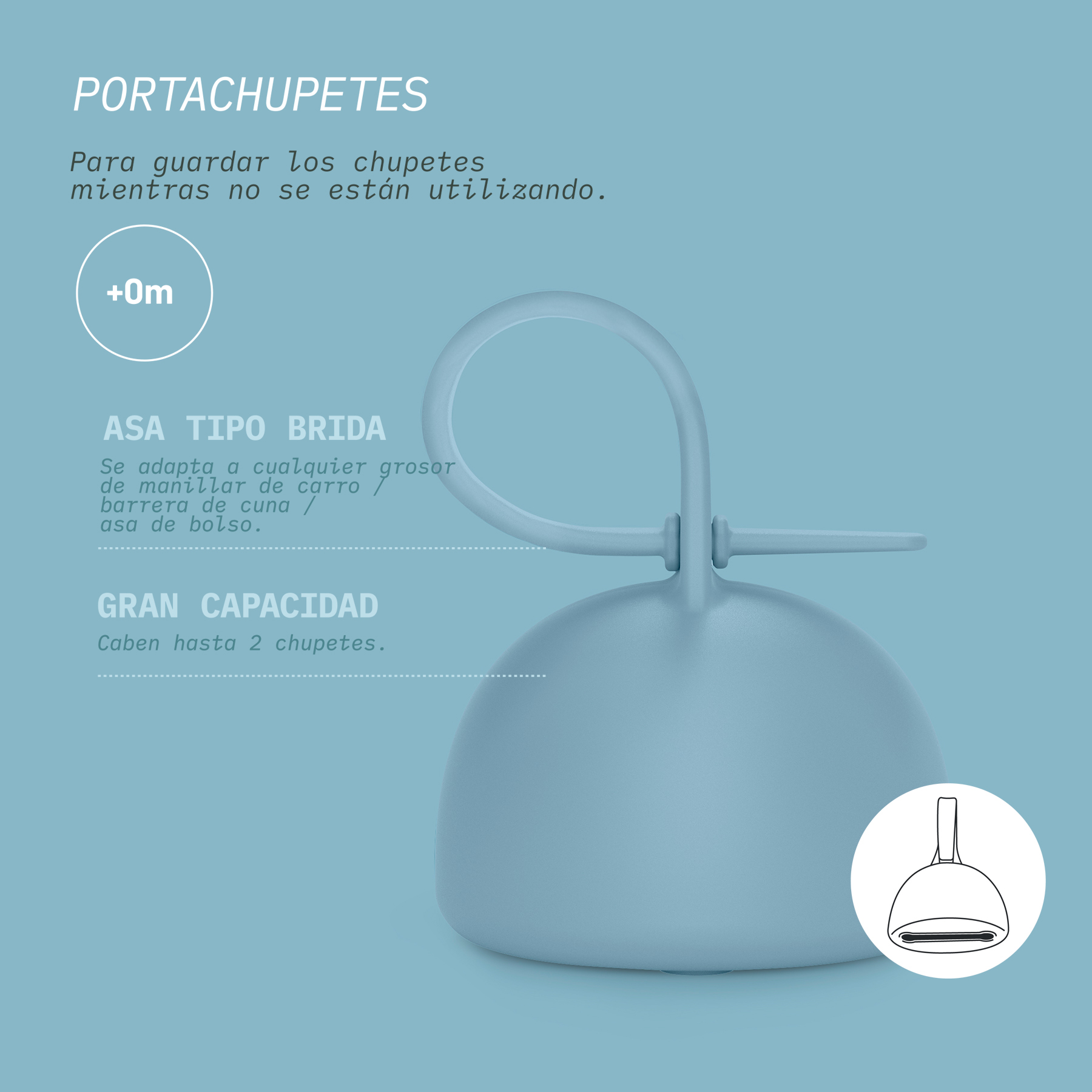 S PORTACHUPETES SILICONA TEJA I3